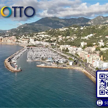 Grand 2p Climatise, Terrasse, Parking, Centre Menton, Commerces & Plages A Pied - Fr-1-196-189 Ментона